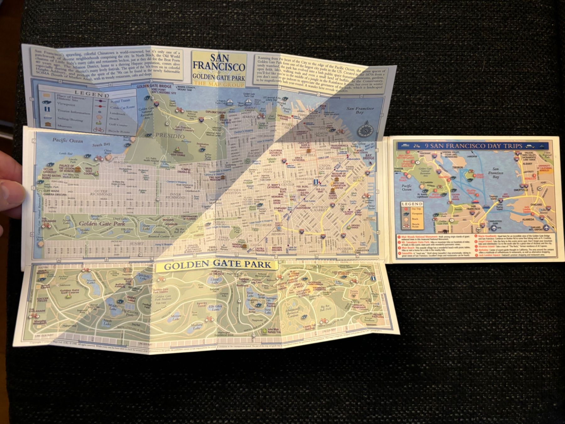 Documenti: Mini guide touristique  plan de ville de San Francisco – Usato da Clarens venduto da Scottoara 3