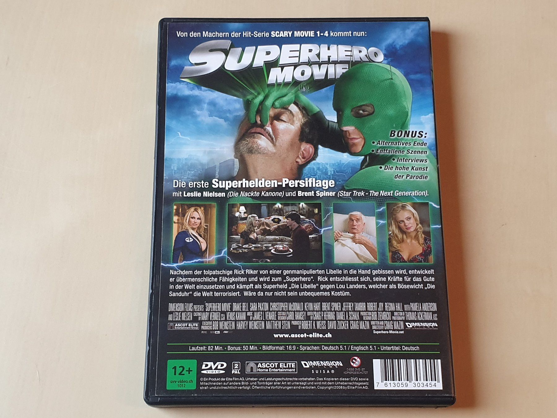 Tutti i DVDs: Superhero Movie – Usato da Stansstad venduto da collectorsshop 1