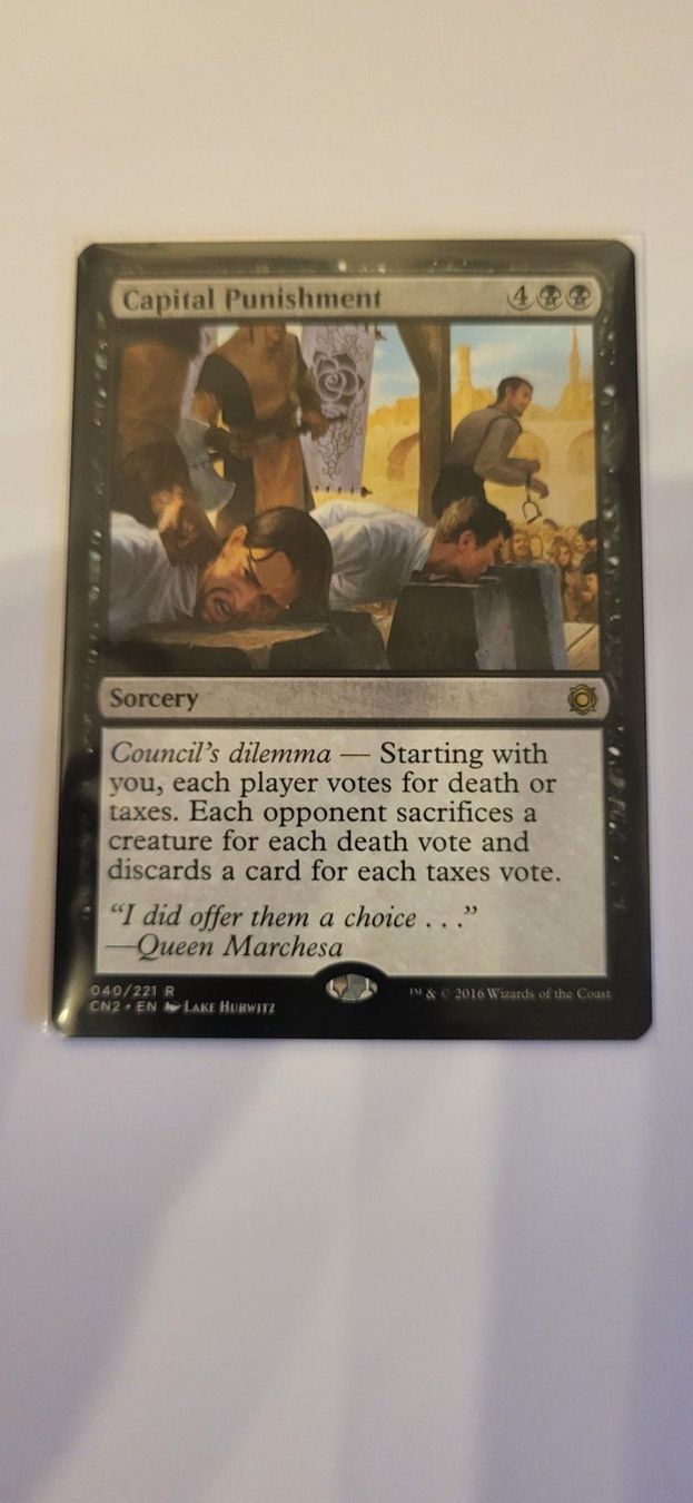 Magic The Gathering Carte collezionabili: MTG - Capital Punishment – Usato da Münsingen venduto da DigitaleSpielecke