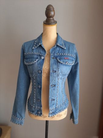 Veste en jean vintage Big Star à clous