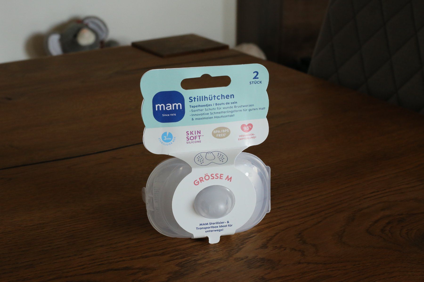 Accessori per l’allattamento: Neues 2er-Pack MAM Stillhütchen Gr. M – Nuovo e nell'imballaggio originale da Ruswil venduto da deb_w5rv