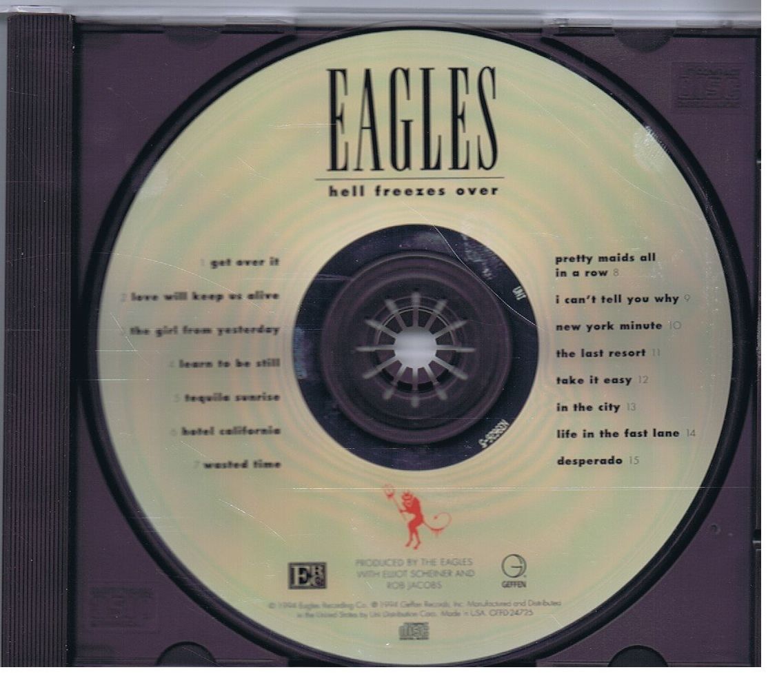 CD: Eagles – Hell Freezes Over – Usato da Unterengstringen venduto da Lastchance 2