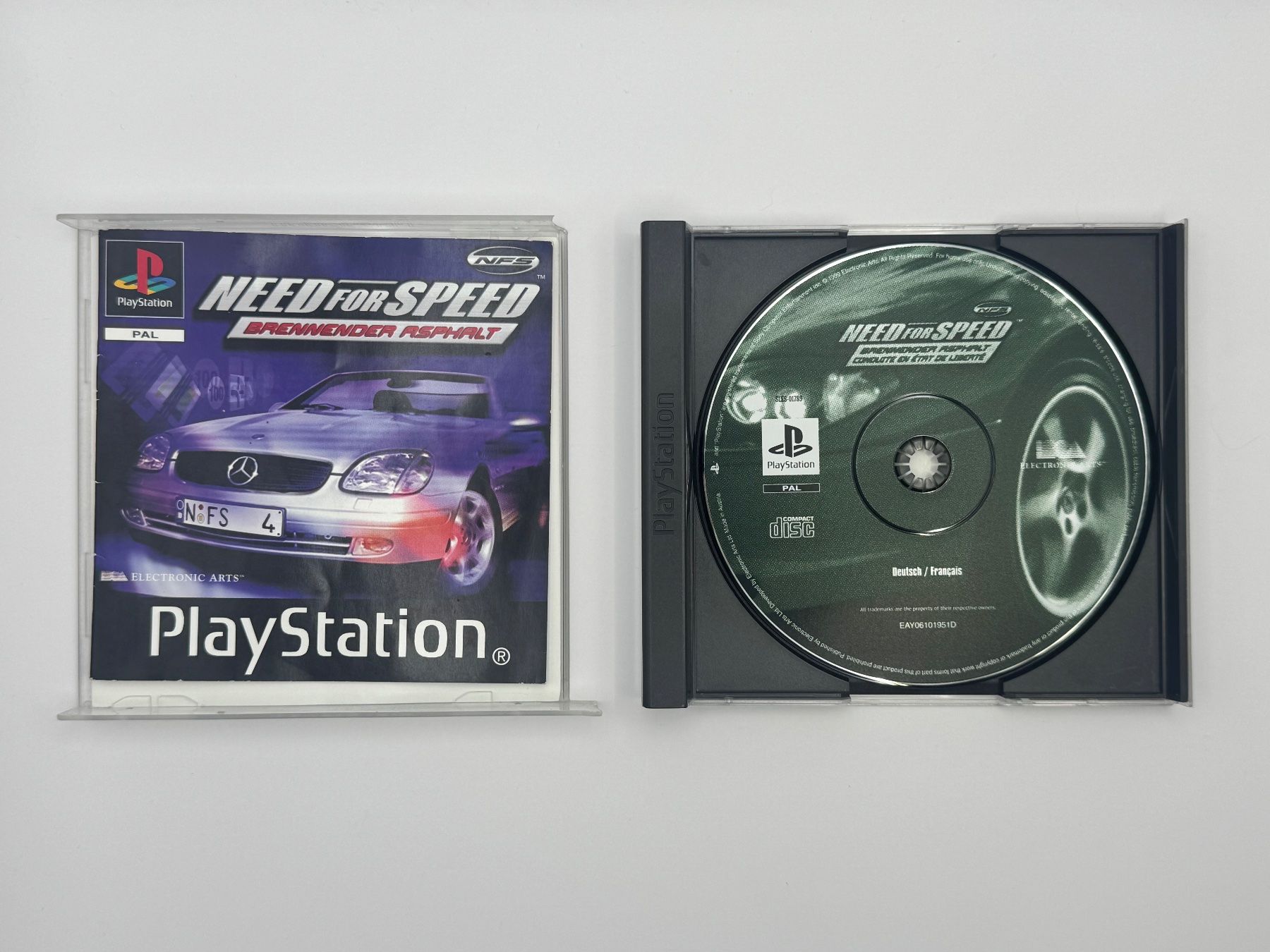 Sony Giochi: Need for Speed Brennender Asphalt - Playstation 1 – Usato da Bettlach venduto da awi_7jcb 2