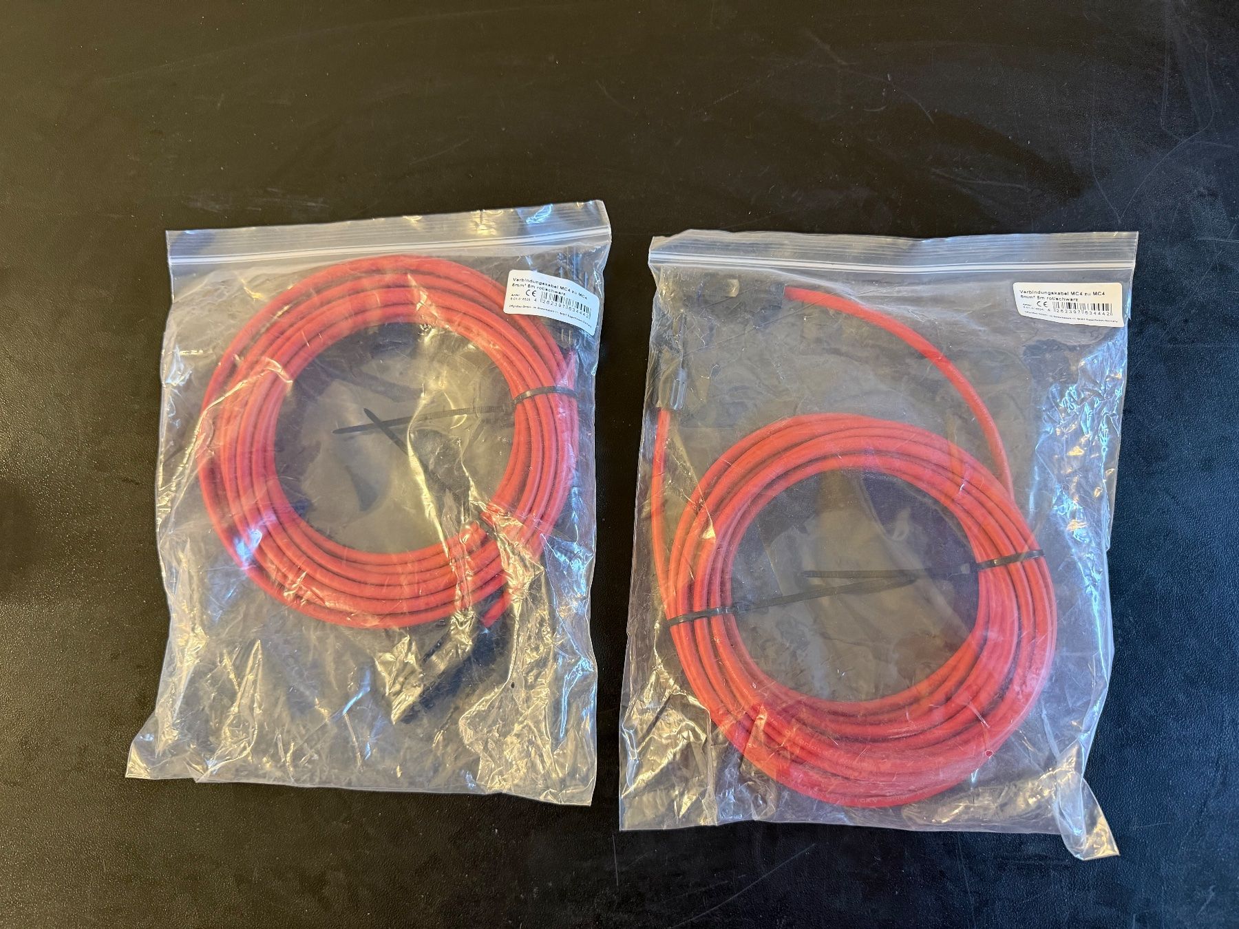 Cavi: 2 PV Kabel MC4 6mm² 8m NEU! – Nuovo e nell'imballaggio originale da Buch b. Frauenfeld venduto da vw_schmid 2