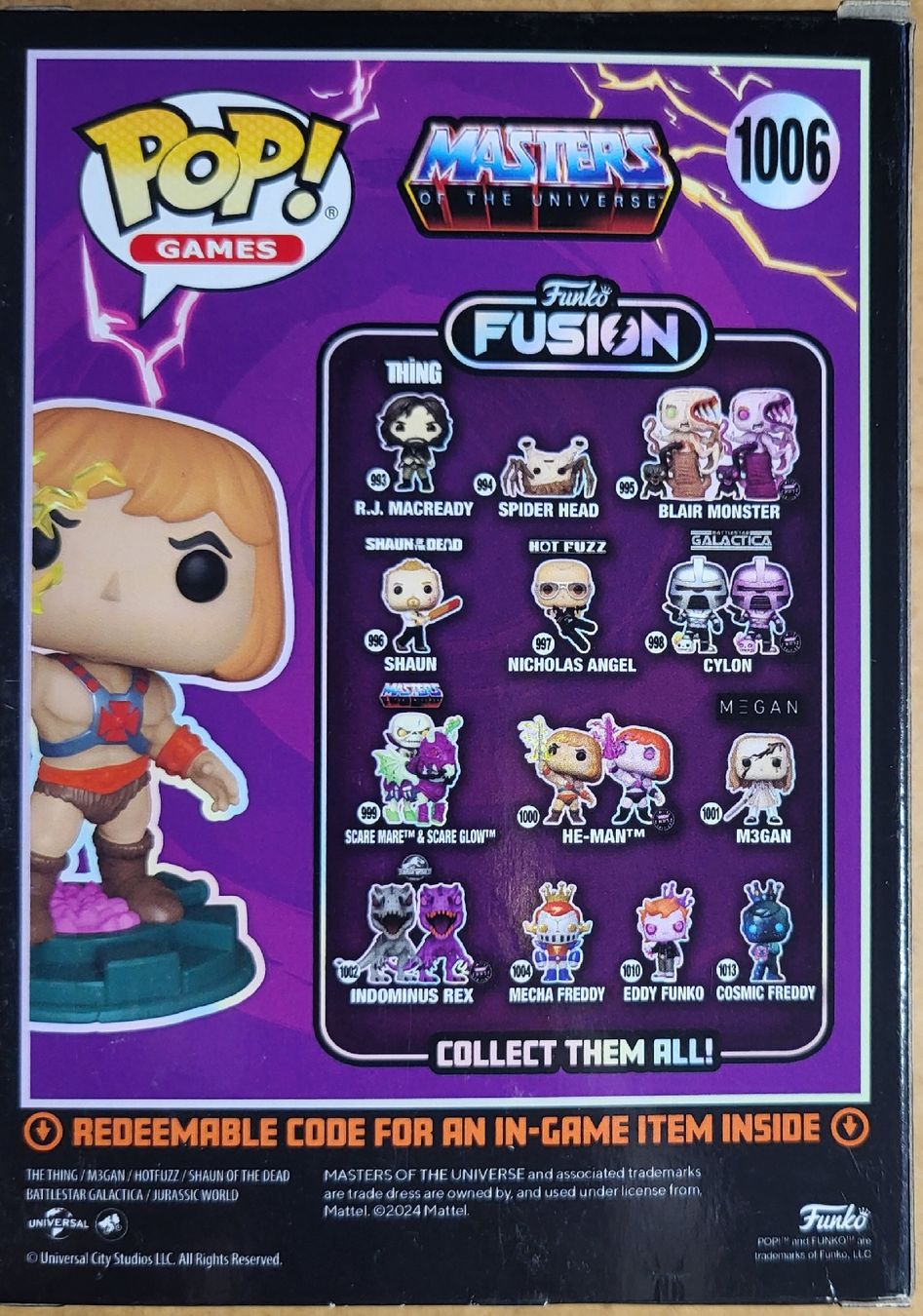 Funko Statuette: Funko Pop  He-Man Fusion  CHASE – Nuovo (secondo la descrizione) da Montet (Glâne) venduto da KOADA 1