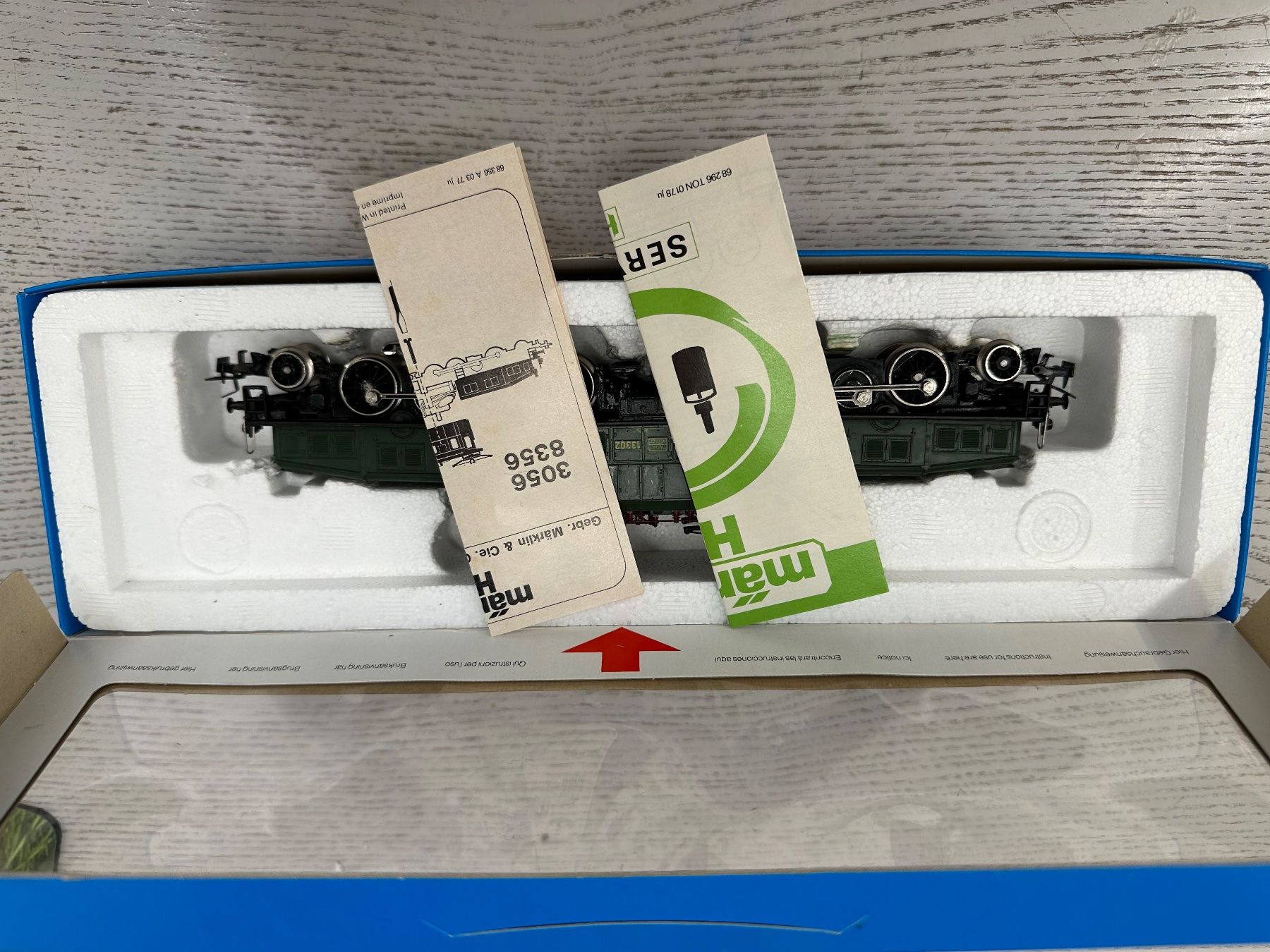 Märklin Modellini di ferrovie: Märklin 3056 SBB Ce 6/8 III – Usato da Lupsingen venduto da New-Haven 6
