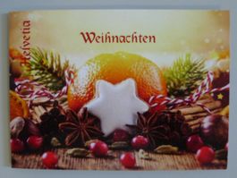 2021, Nr.1841-1844 Markenheft Weihnacht gestempelt 28.NOV.21