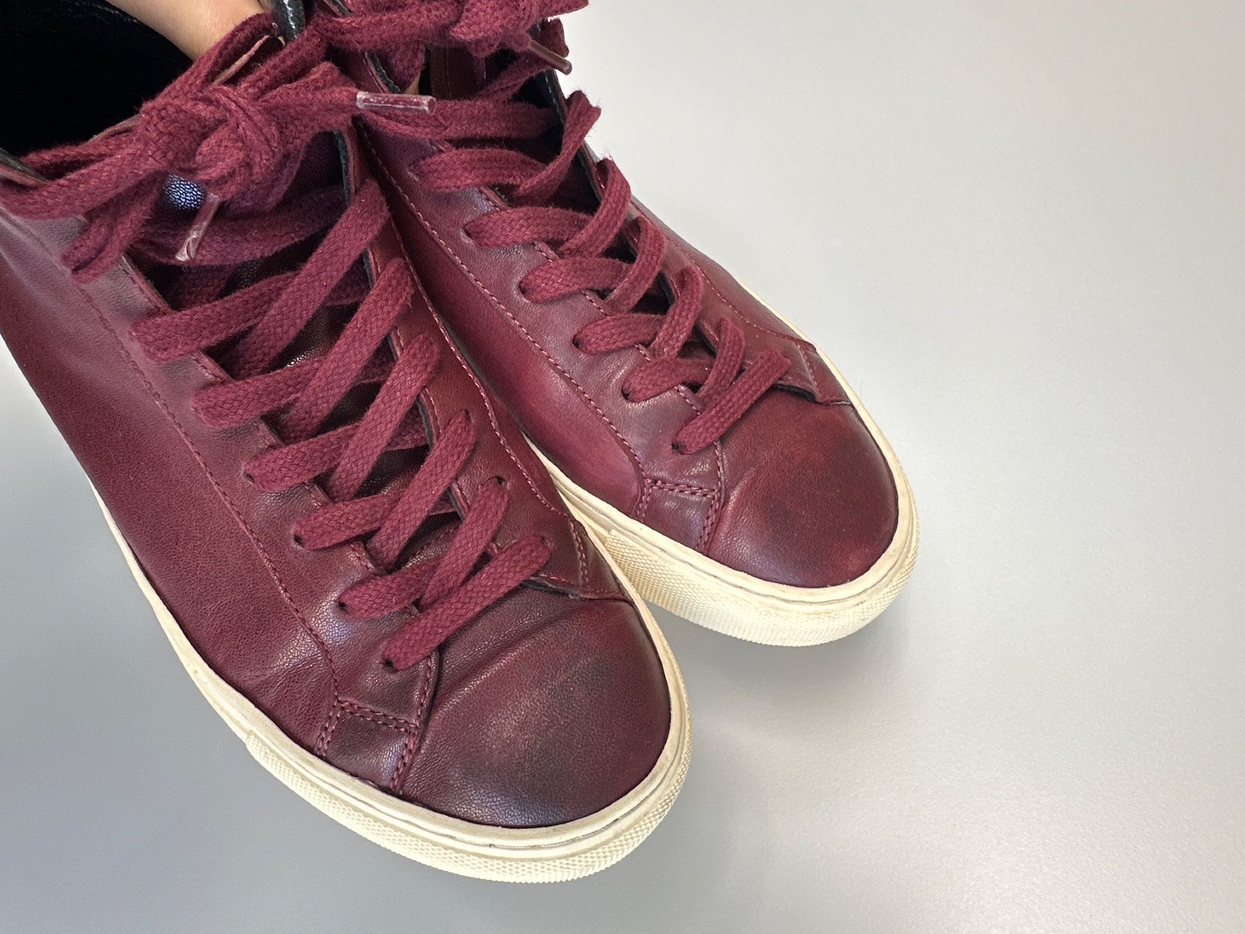 Navyboot Scarpe da donna: Navyboot Damen Sneaker rot / berry – Usato da Zug venduto da Hehe 4