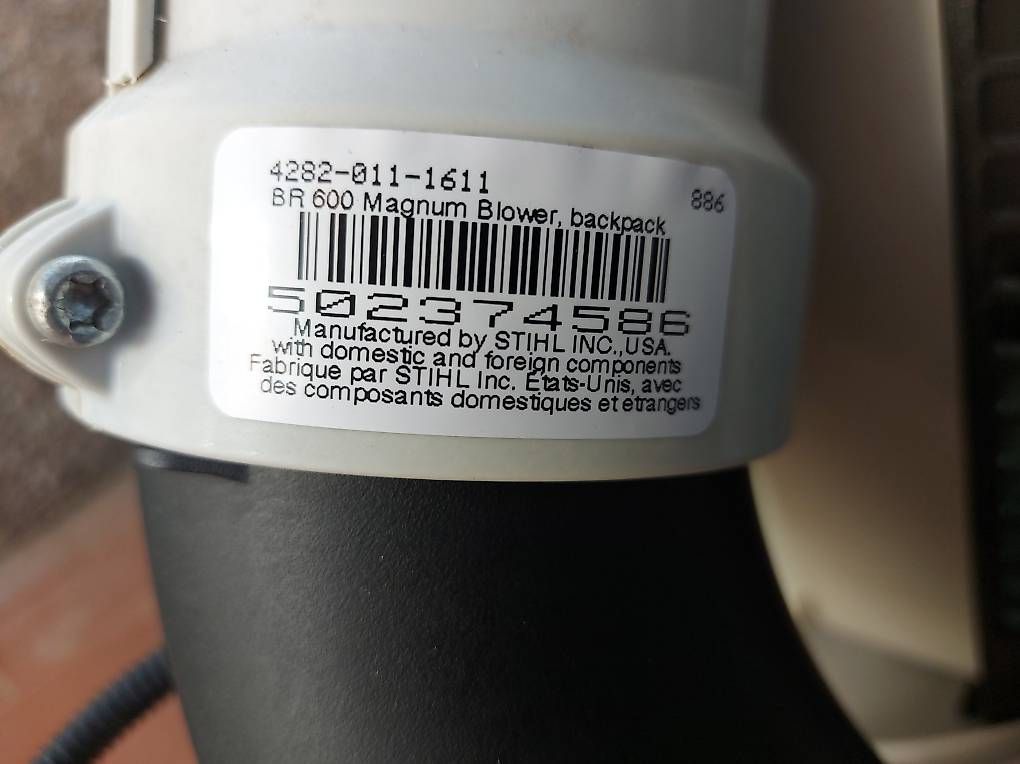 Seghe: Stihl BR Magnum  – Usato da Magadino venduto da sin_m2tc 4