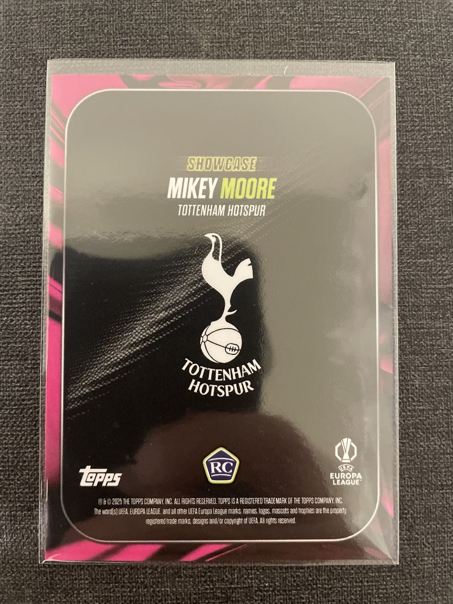 Topps Carte collezionabili: Topps Showtime Mikey Moore Tottenham Hotspur – Nuovo (secondo la descrizione) da Burgdorf venduto da Sports_Cards_3400 1
