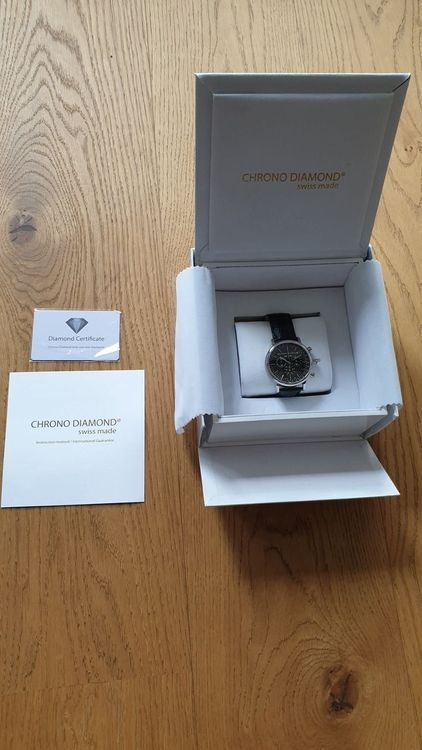 Chrono Diamond Uhr Swiss Made Acheter sur Ricardo