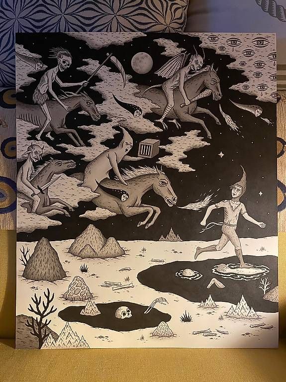 Poster & Bilder: Original - Jon MacNair Bild (Last Man) – Gebraucht aus Kreuzlingen von kmonline 1