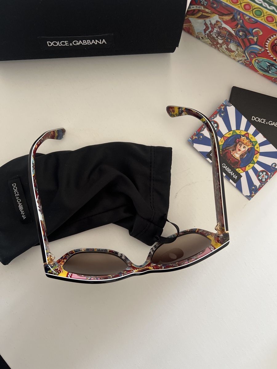 Dolce & Gabbana Occhiali & Lenti: Dolce & Gabbana Sunglasses - Authentic - With Case and Cloth – Nuovo e nell'imballaggio originale da Zürich venduto da Maria02M 3