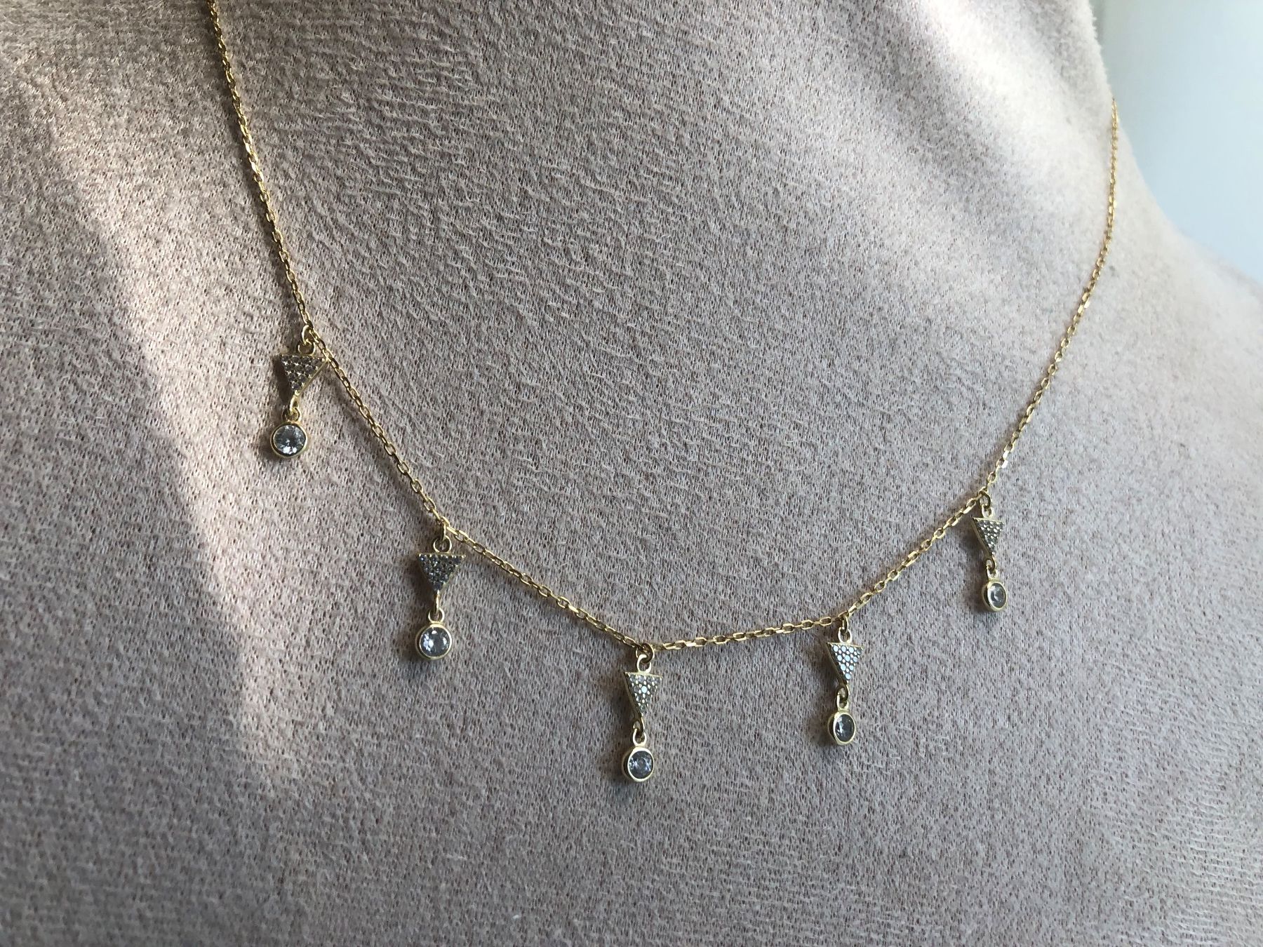 Catenine: Silber Kette 925, vergoldet – Usato da Spiegel b. Bern venduto da Rogger72