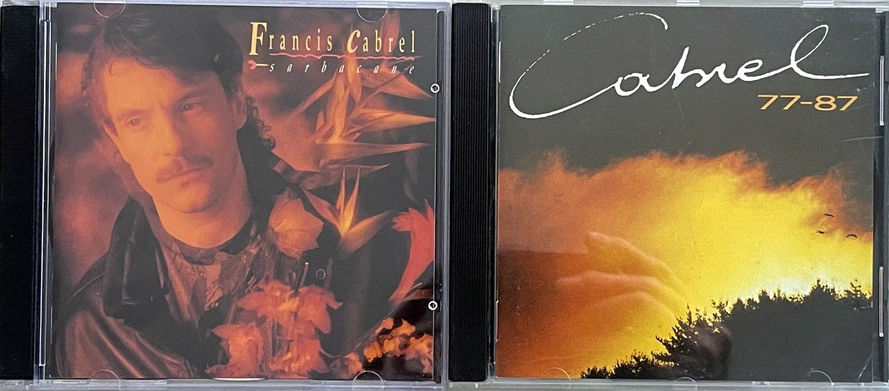 CDs: Francis Cabrel 2 CD's - Sarbacane & 77-87 – D'occasion à Savagnier par Ne2065
