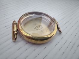 Watch Case PLAQUE OR SWISS GARANTI 5 ANS good condition