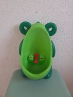 Kinderurinal Frosch grün Kunststoff guter Zustand