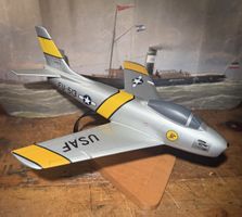 Sammlermodell Flugzeug US Air Force F-86 Sabre