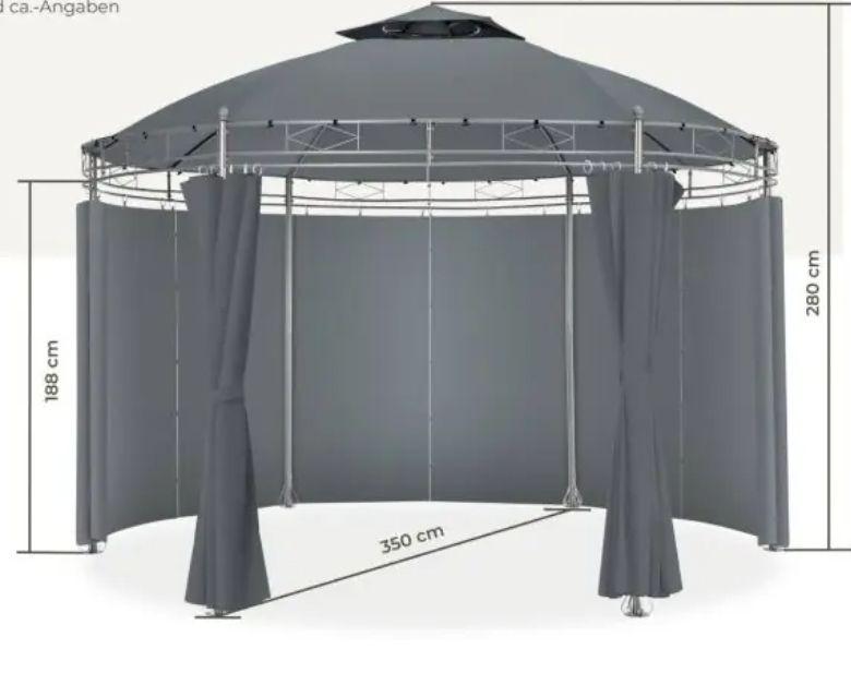 Tentes & Pavillons: Gartenpavillon Siana – Neuf (Voir description) à Rotkreuz par NextChance 2