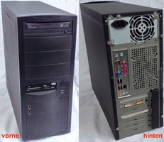 MiniTower-PC ICD/E5200/2,5GHz/2K 4GB 250GB DVD CR GF8800GT