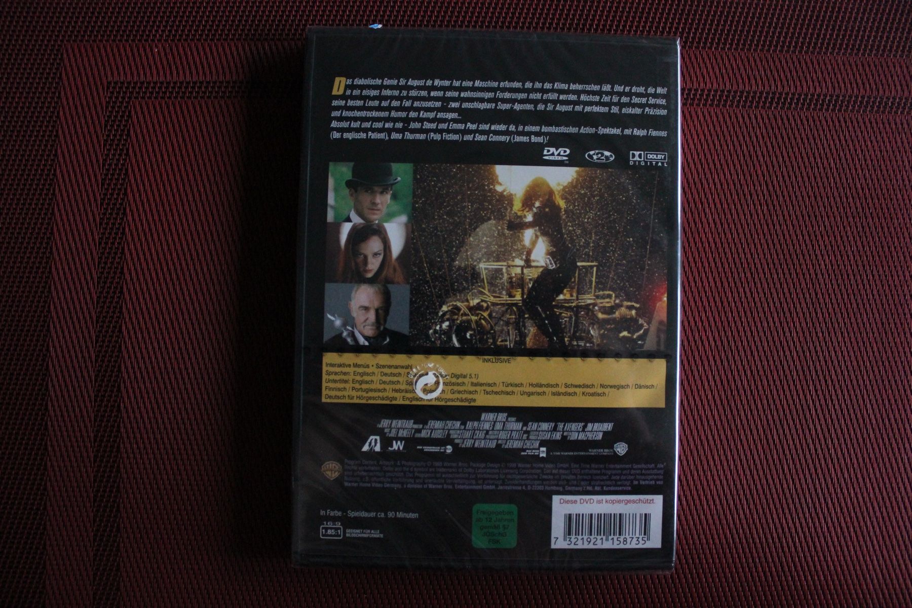 Tutti i DVDs: Mit Schirm, Charme und Melone (DVD) – Nuovo e nell'imballaggio originale da Geroldswil venduto da Schlumpfine1973 1
