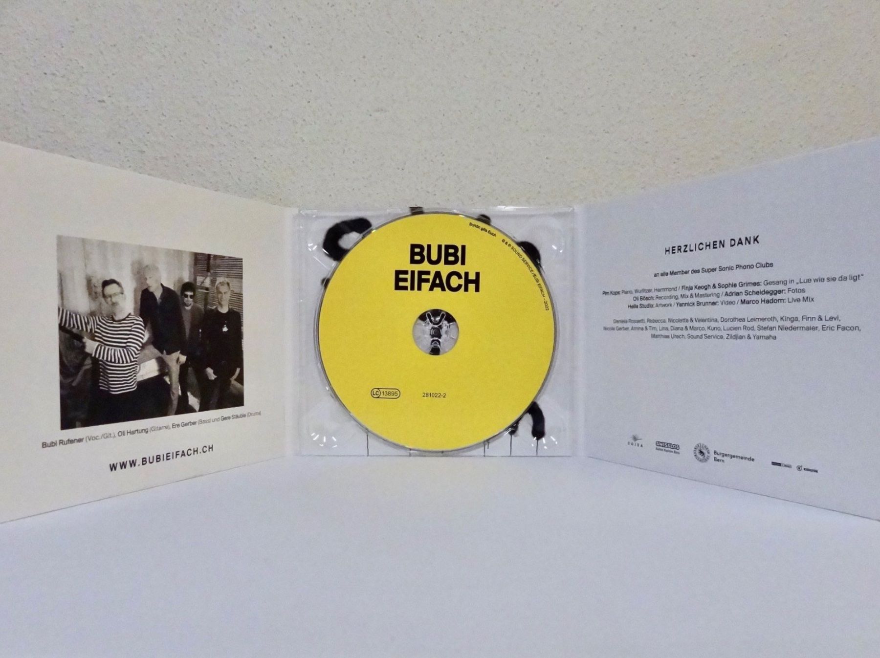 CDs: CD BUBI EIFACH / SCHÖN GITS EUCH - signiert - MIT FREUD – Neu (gemäss Beschreibung) aus Kerzers von djstarsky73 4