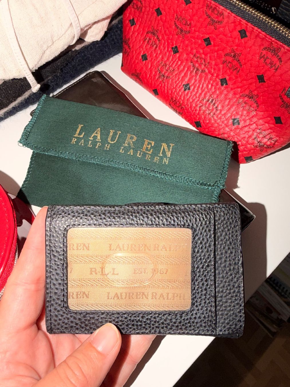Ralph Lauren Portamonete: Ralph Lauren Portemonnaie ORIGINAL – Usato da Zug venduto da mcm.v.i 1