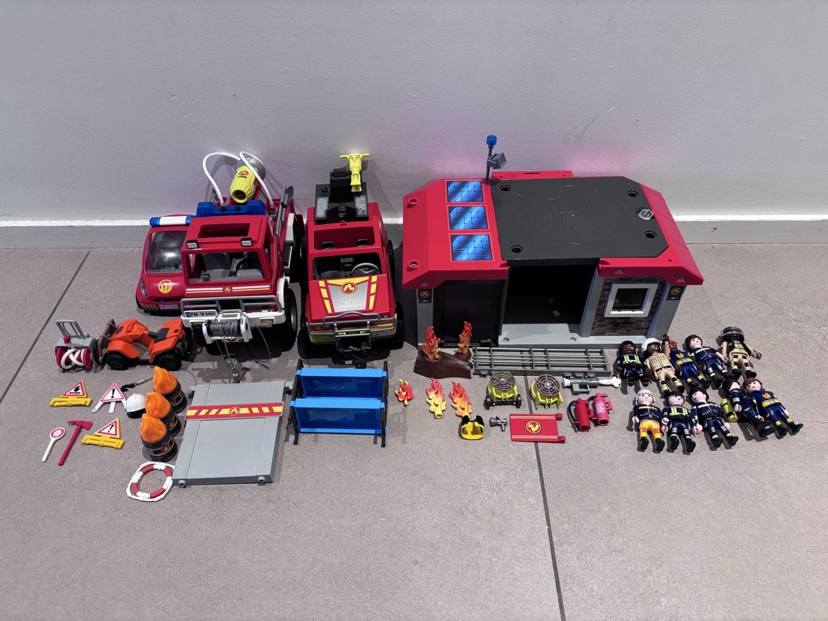 Playmobil Giocattoli: Playmobil Feuerwehr Set – Usato da Menzingen venduto da gispat