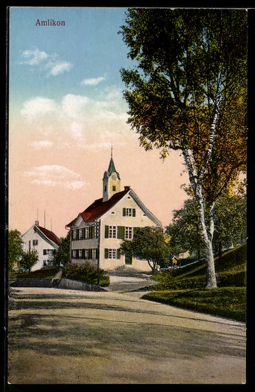 Cartes postales: AK Amlikon, Straßenpartie – D'occasion à Berlin par bartko-reher