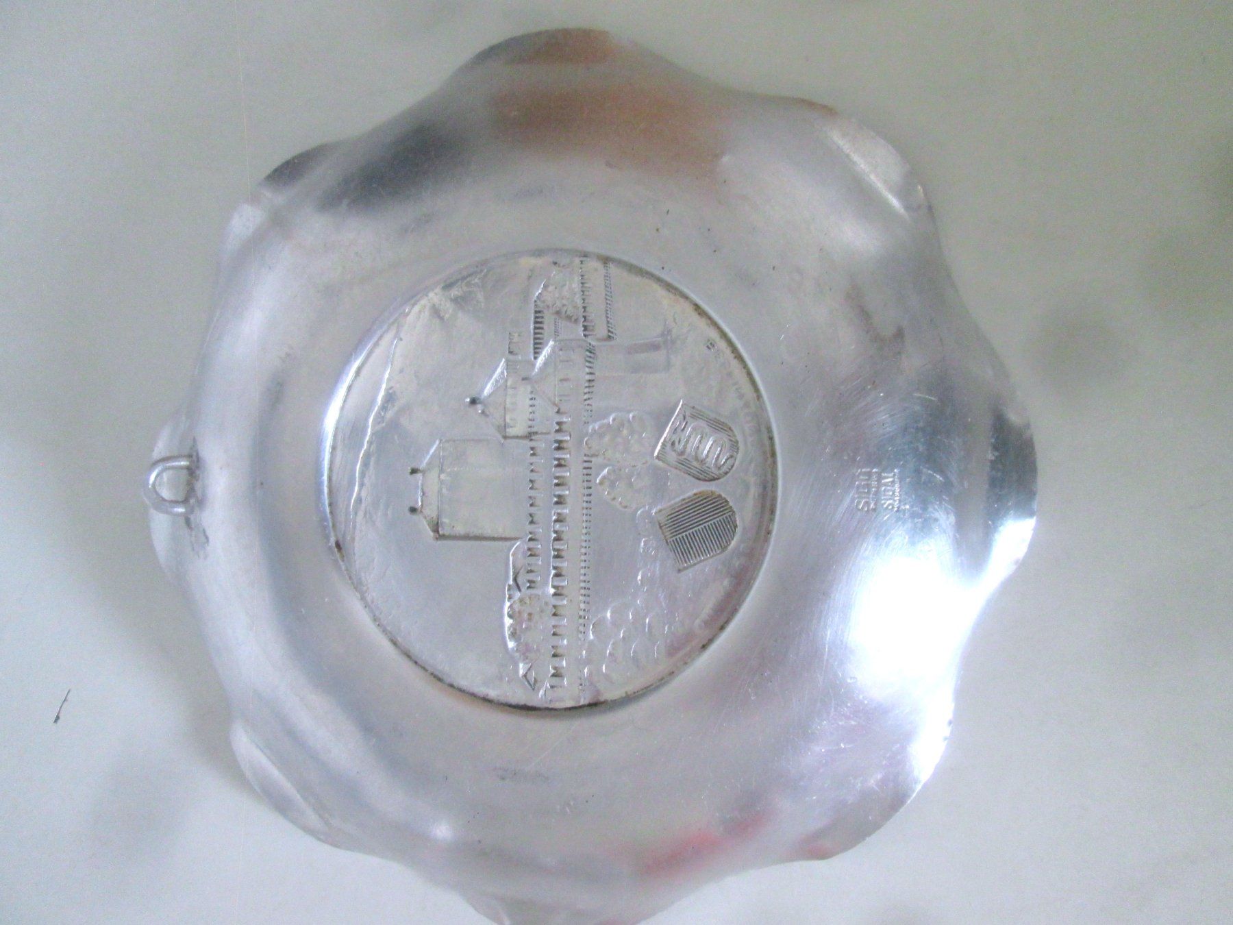 Piatti: Vintage-Aluminiumteller – Usato da Sementina venduto da babucia 2