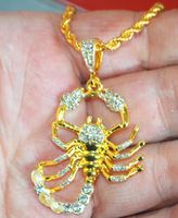 Halskette K-1026 – Skorpion – Cubic Zirkon