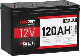 Langzeit Gel Akku 12V 120Ah Batterie