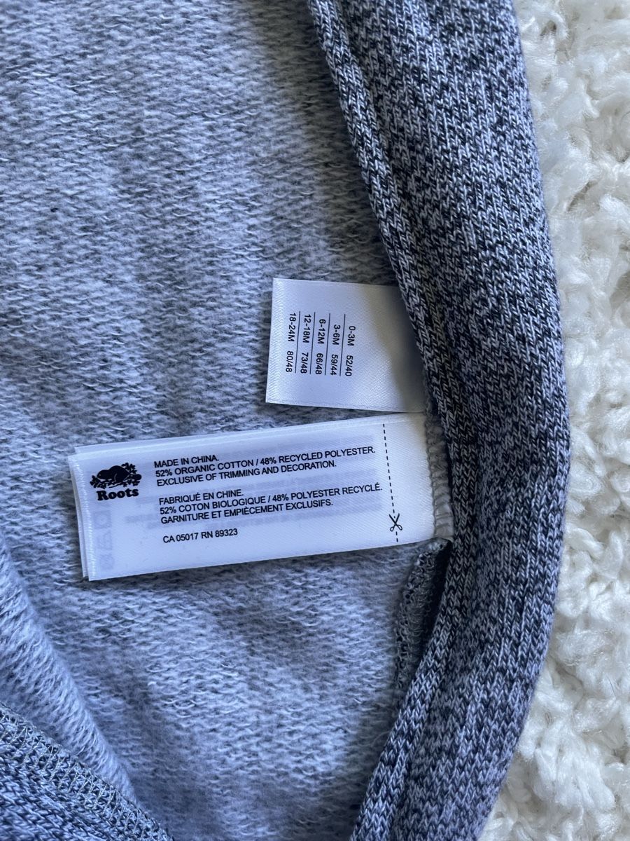 Pagliaccetti: Combinaison Roots Cooper gris 12-18 mois L – Nuovo e nell'imballaggio originale da Versoix venduto da Pti-pois 3