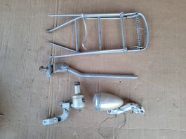 Lucifer Aero Vintage Schweizer Velolampe Dynamo Befestigung