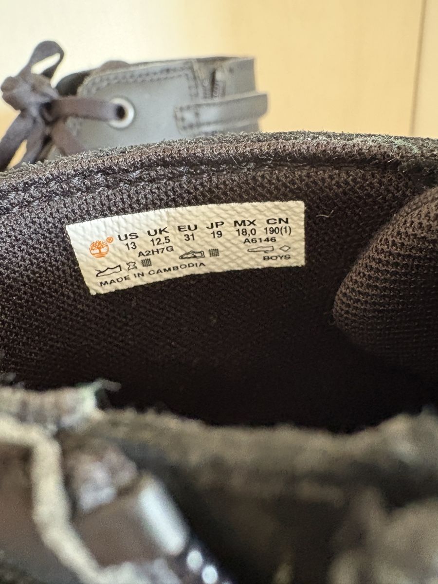 Timberland Scarpe per ragazzi: Kinder Timberland Boots Gr. 31 – Nuovo (secondo la descrizione) da St. Moritz venduto da tinaxy_ 5