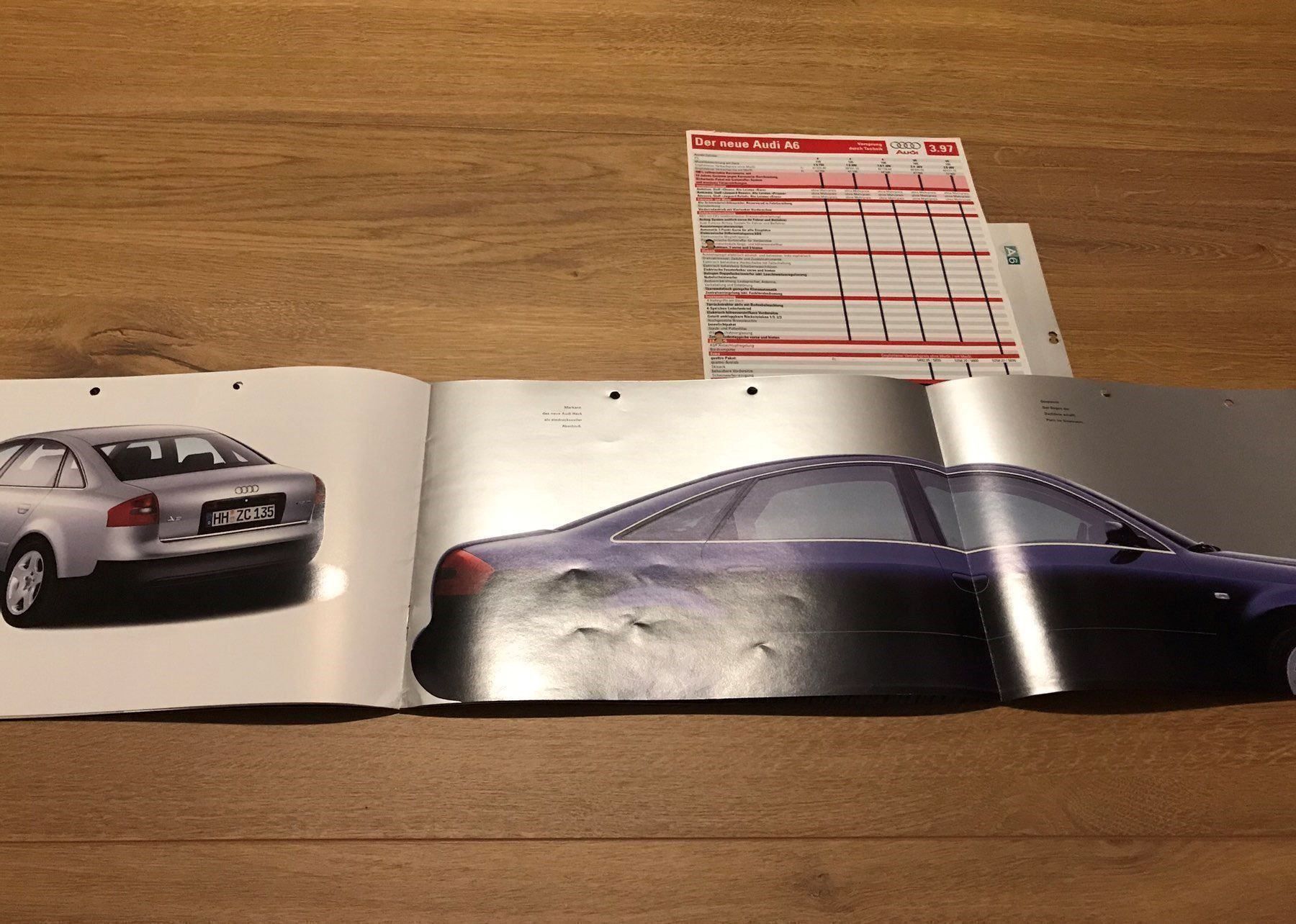 Audi Documenti: Audi A6 Prospekt 1997 – Usato da Freienstein venduto da Golfbueb 2