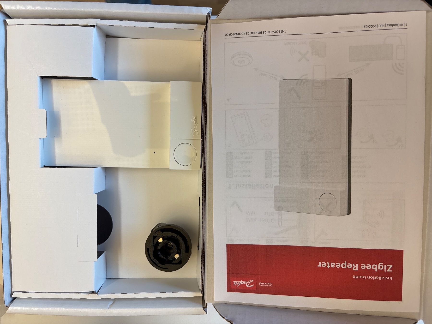 WiFi: Danfoss Zigbee Repeater 088U1131 – Nuovo e nell'imballaggio originale da Vendlincourt venduto da lbsa