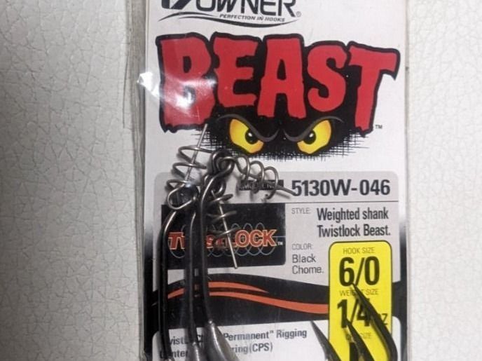 Owner Beast Hook 6/0 - 1/4oz bzw. 7g