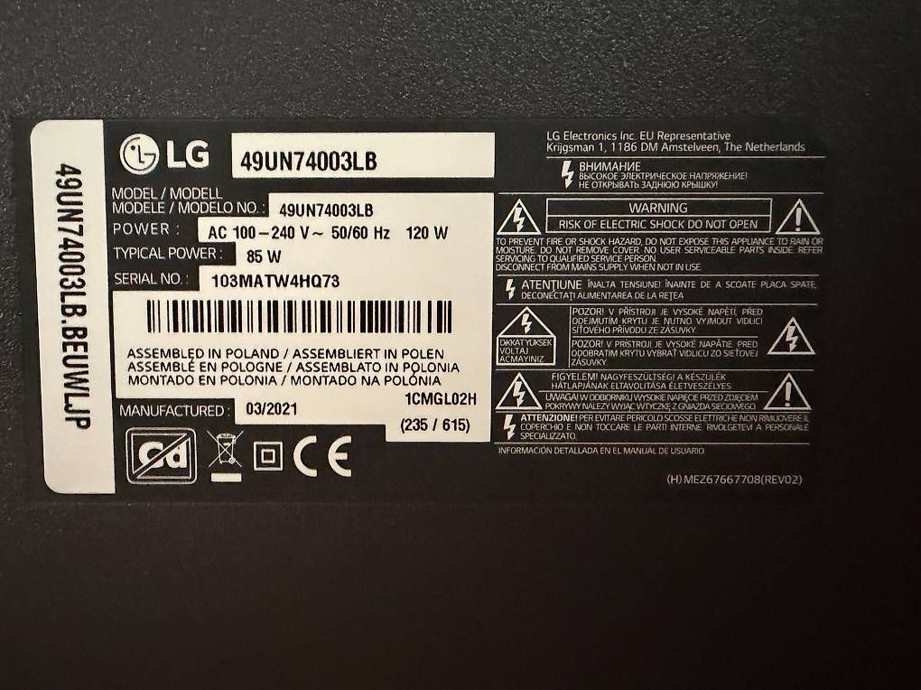 Appareils TV: LG Smart TV 49 Zoll 4K mit Magic Remote – D'occasion à Saland par JoelCampa 3