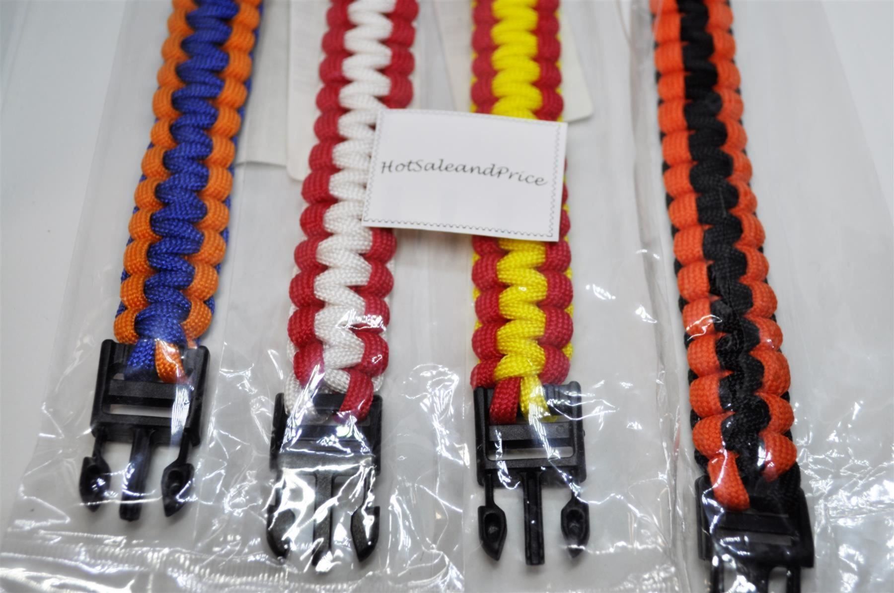 Guinzagli & Collari: 4x Paracord Rettungsseile Nylon – Nuovo e nell'imballaggio originale da Courlevon venduto da HotSaleandPrice 2