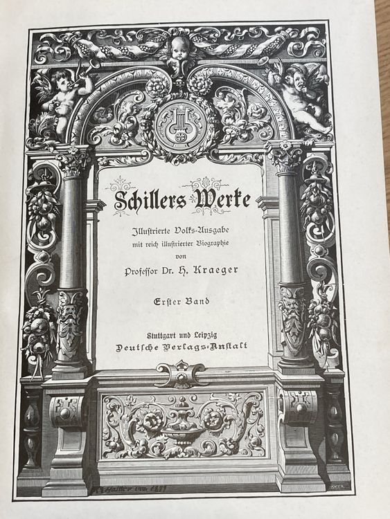 Livres: Schillers Werke 4x Buch Friedrich – D'occasion à Boll par Jopp1 3