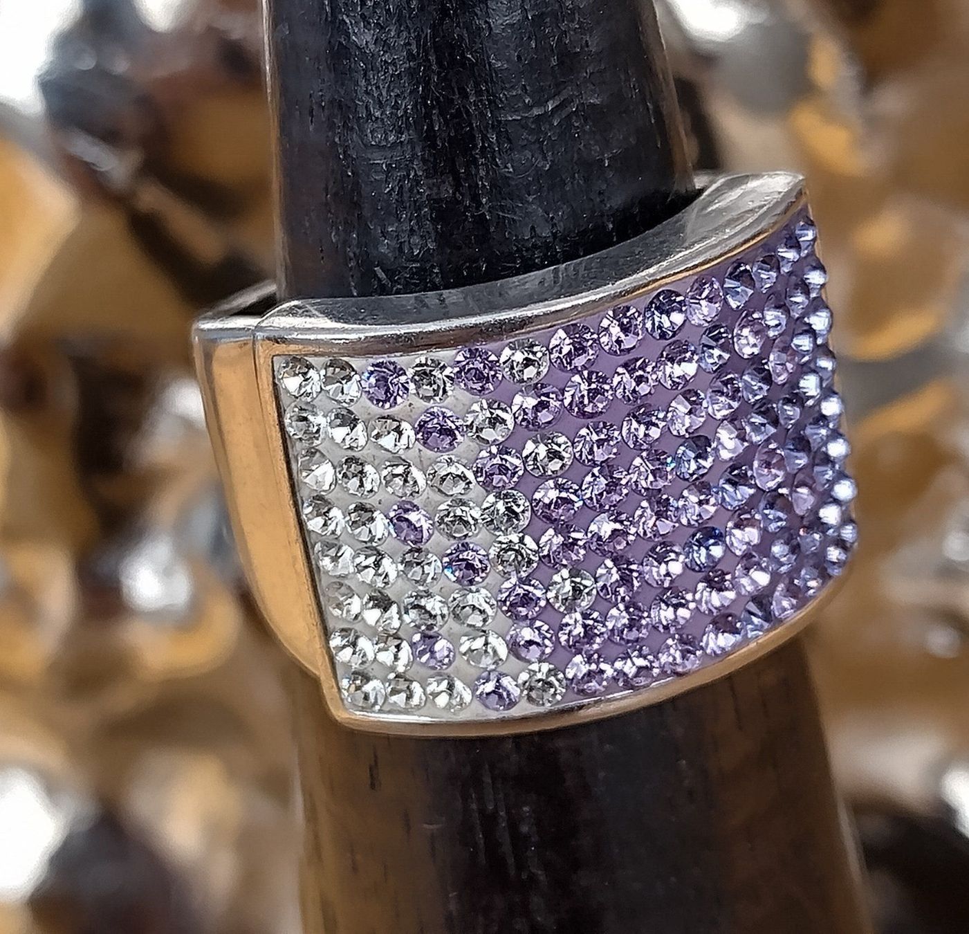 Anelli: GLITZER RING IN 925 SILBER – Usato da Romanshorn venduto da BoutiqueA 1