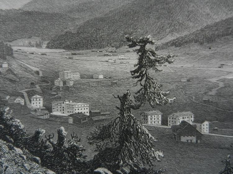 Gravures: Davos – D'occasion à Risch par Rischli15 9