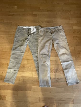 2x Stoff Herren Hose 34/34 