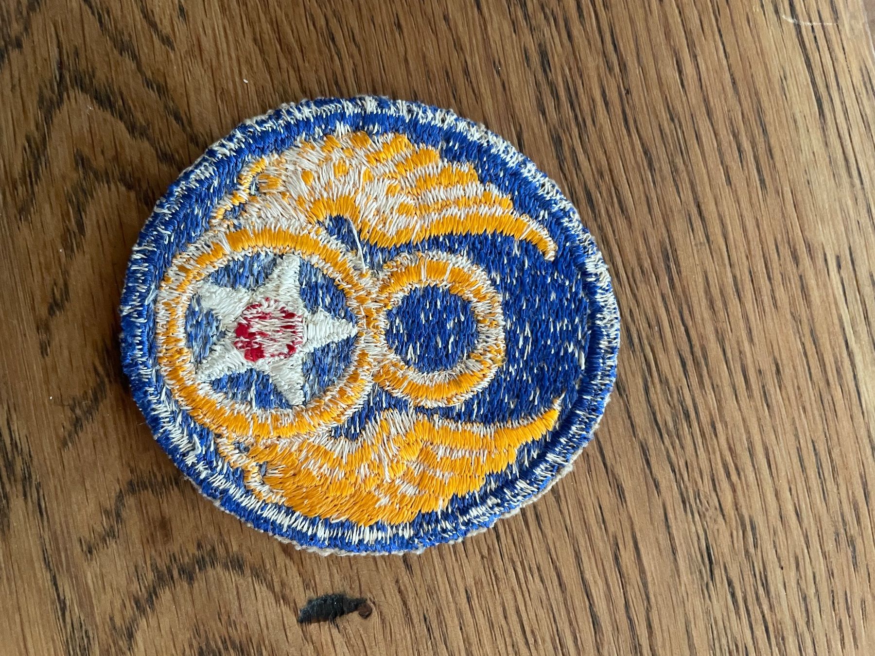 US Army Uniformen: U.S. Army patch Original WW2 8th USAAF – Gebraucht aus Oberbütschel von Woodie2005 1