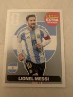 Panini Extra Sticker Lionel Messi neuwertig silber