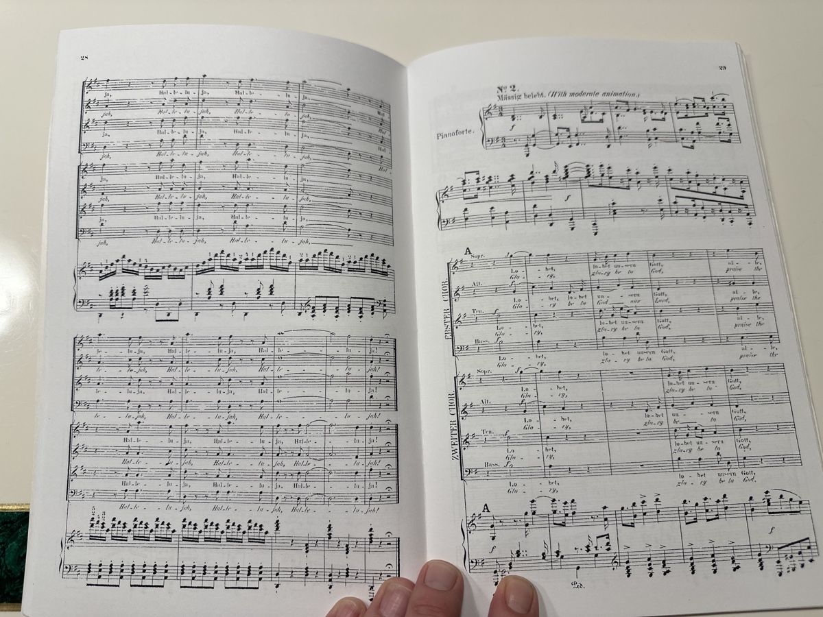 Libri: Brahms Triumphlied Op.55 Ludwig Masters Vocal Score – Usato da Wald ZH venduto da Martin79 4