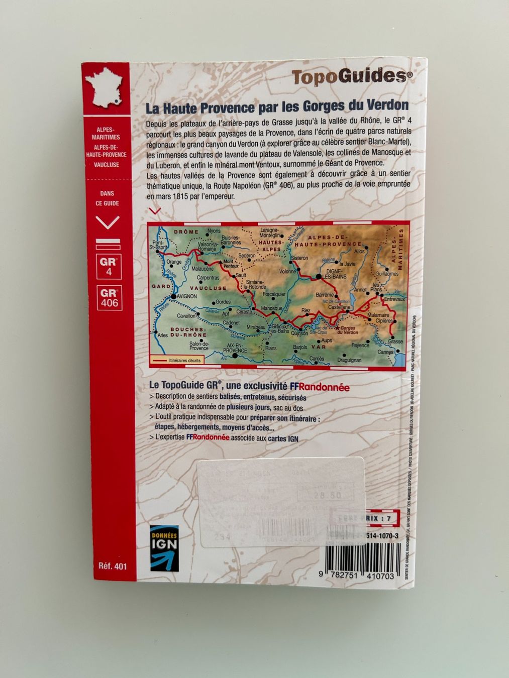 Livres: TopoGuide La Haute Provence GR 4 – D'occasion à Ettingen par sagada81 1