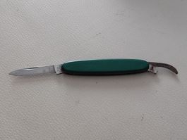 Taschenmesser Inox Solingen grün gebrauchter Zustand