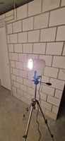Hedler Jet-Lux 1000W Halogen Lampe mit Stativ, Top!